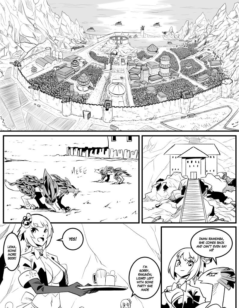 Monster girls on tour - Episode 725, Page 1: Page 725